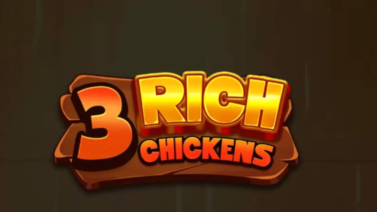 Tampilan visual slot 3 Rich Chickens dengan tema peternakan yang ceria
